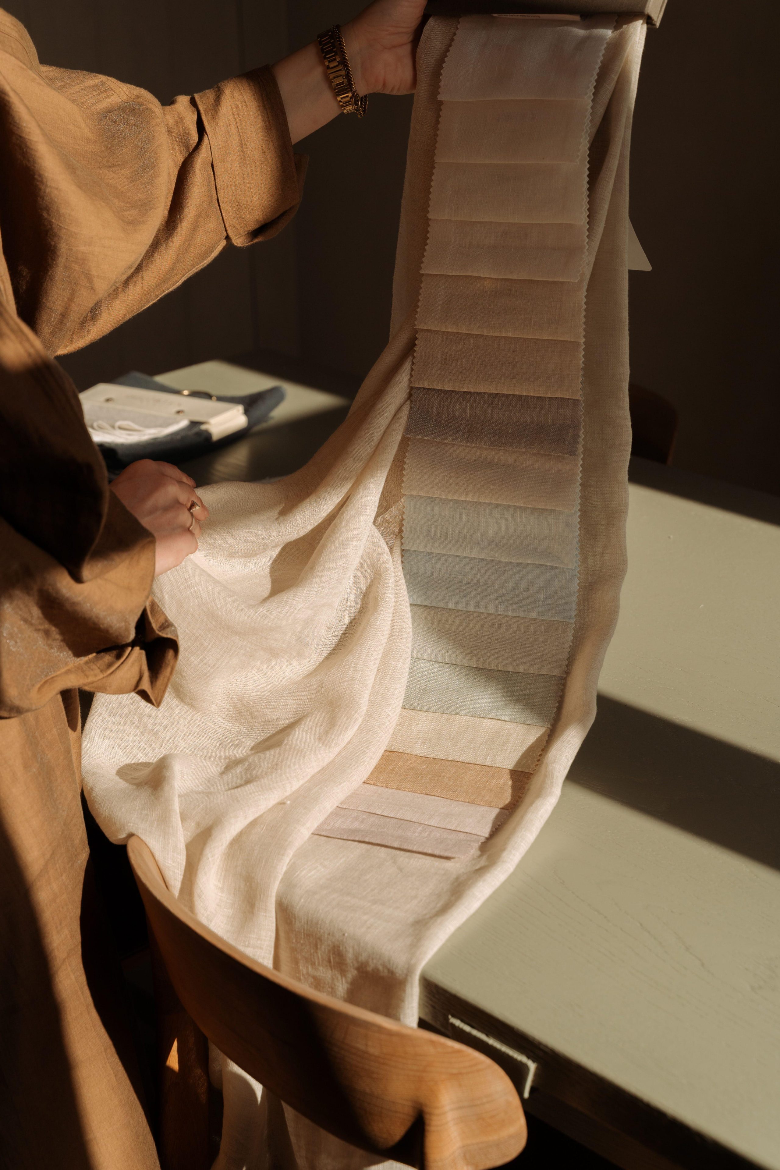 Stalen gordijnen seen fabrics